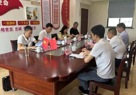 桐升丨嘉興市住房和城鄉(xiāng)建設(shè)局黨委委員、副局長朱斌一行蒞臨我公司調(diào)研指導(dǎo)